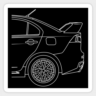 EVO X Sticker